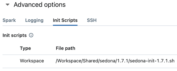 init script